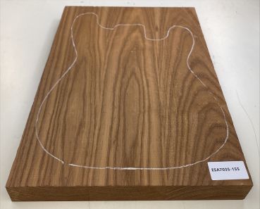 Body Swamp Ash, 3-pcs., Choco thermo-treated, Unique Piece #155